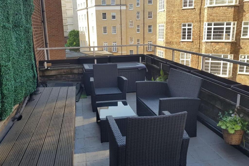 Studio Apt With Huge Balcony Near Oxford St - Marble Arch - Hydepark Лондон Екстериор снимка